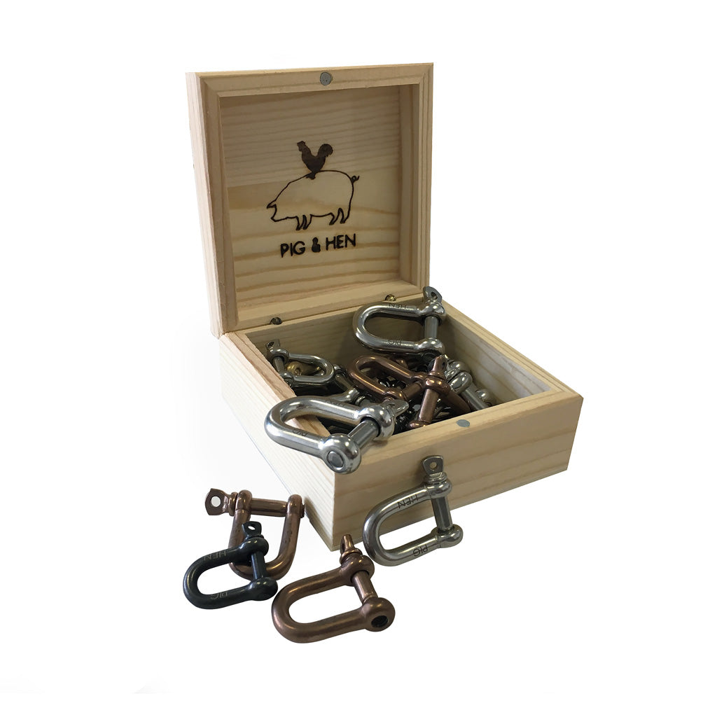Pig & Hen D-Shackle - 5MM